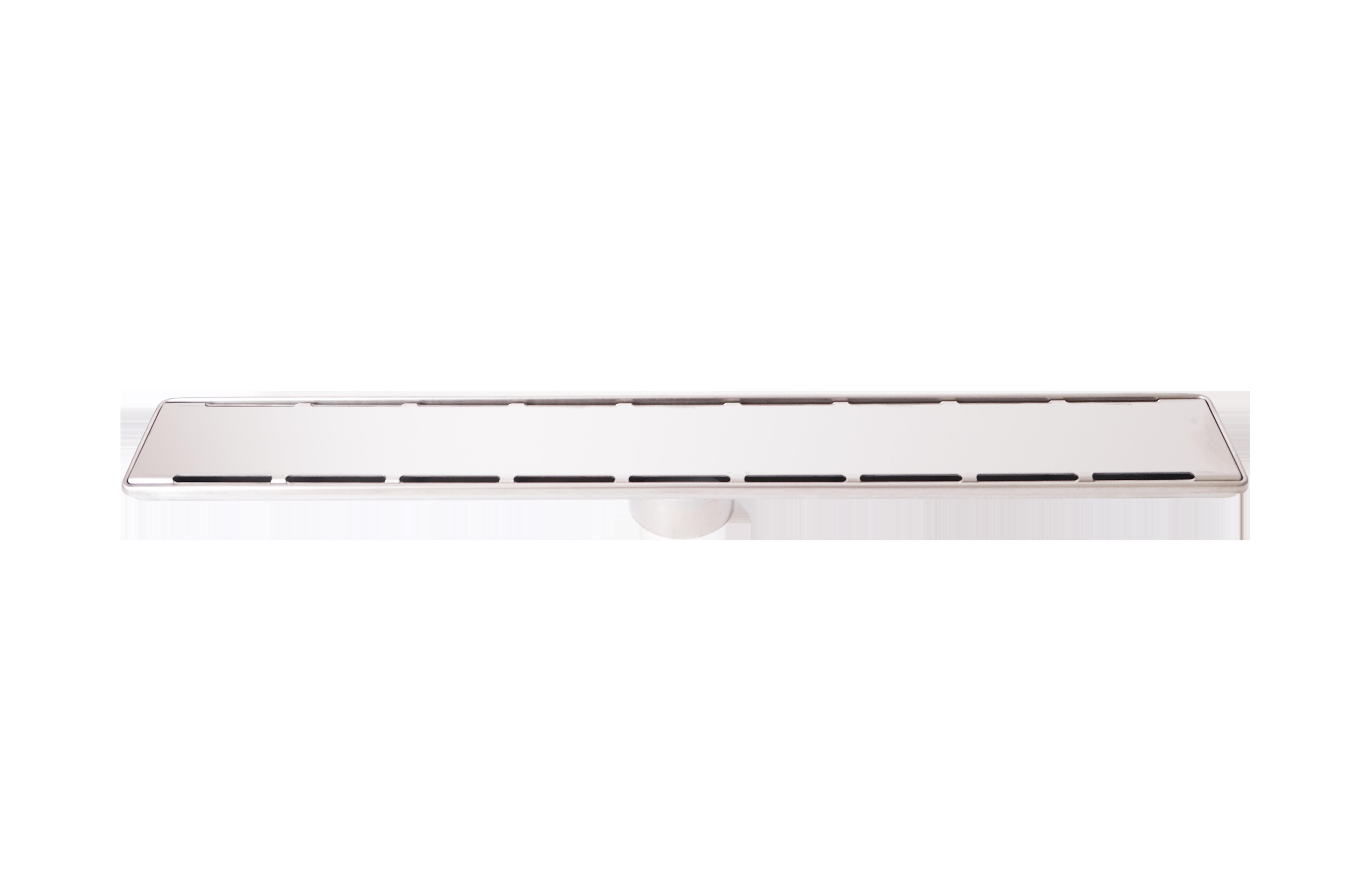 SUKAR LİNE 6 PLAİN IZGARA KOMPLE KROM DUŞ KANALI 40 CM