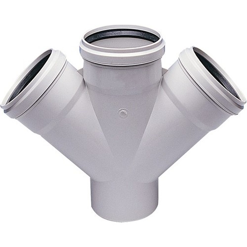 KALDE PVC 45" ÇİFT ÇATAL 125X125