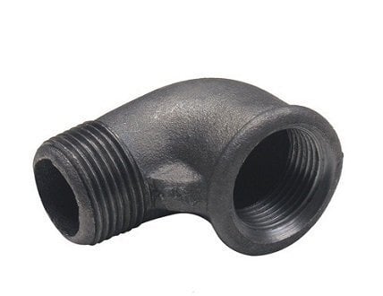 EKPAŞ 21/2" SİYAH KUYRUKLU DİRSEK