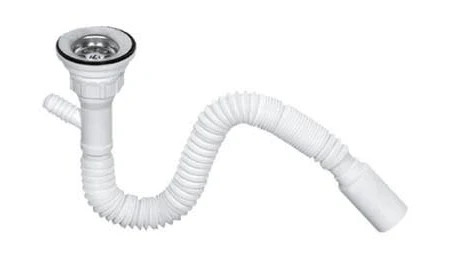 KÖRÜKLÜ LAVABO SİFONU ÇAMAŞIR ÇIKIŞLI