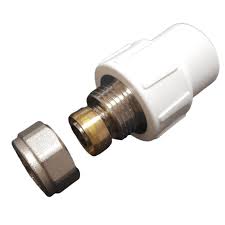 'PP'' DİŞİ NİPEL 20X1/2-16 PEX BAĞLANTI (PPRC-PEX) (30/180)